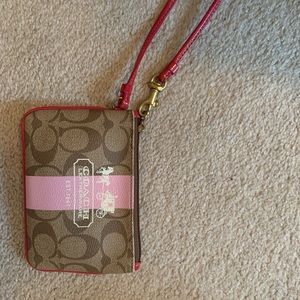 Coach wristlet
